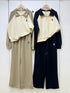 Pollo Collar Down Pullover And Trousers Sets